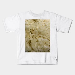 Sticky rice texture background Kids T-Shirt